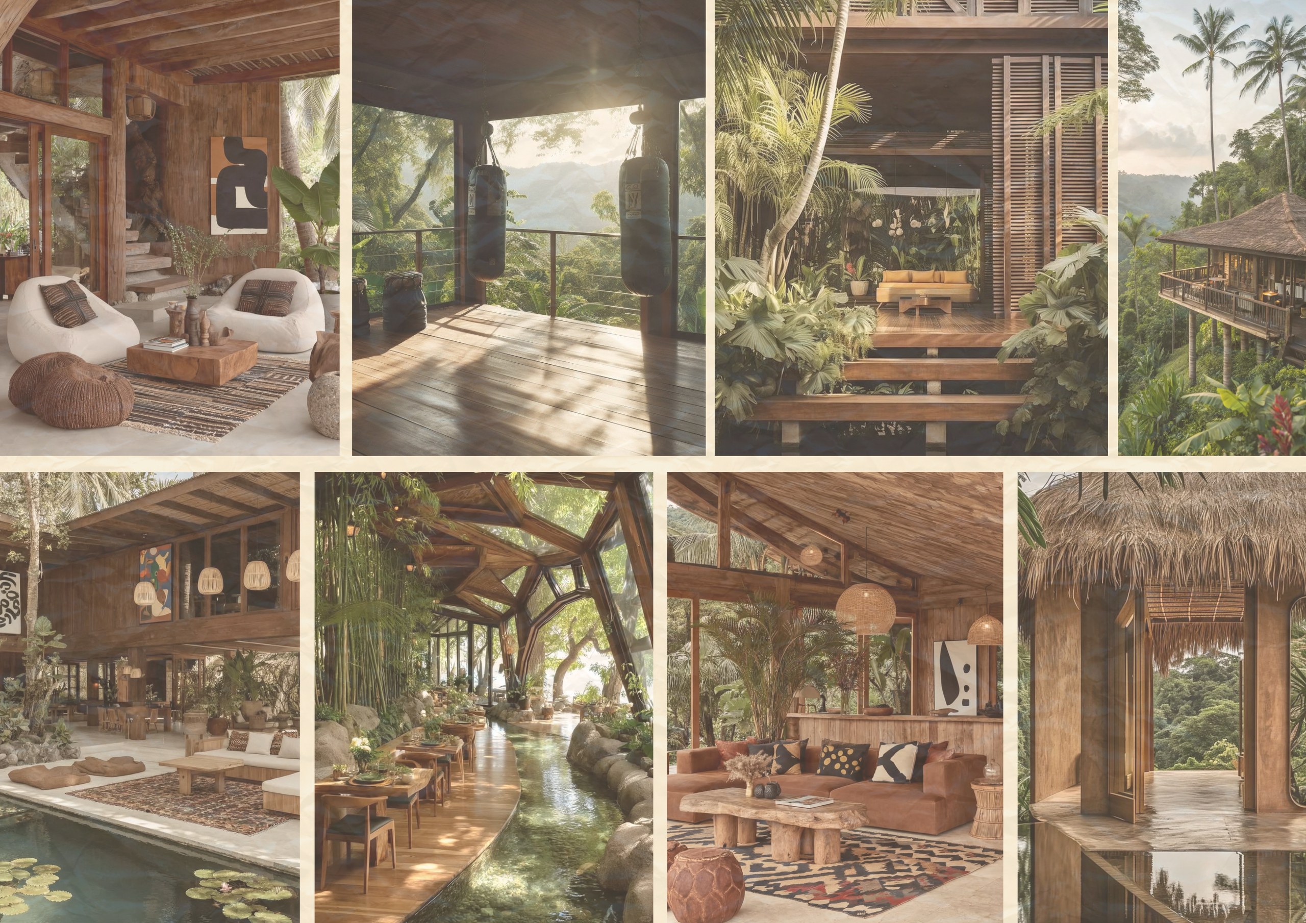 Polymath Bali, the site and its spaces